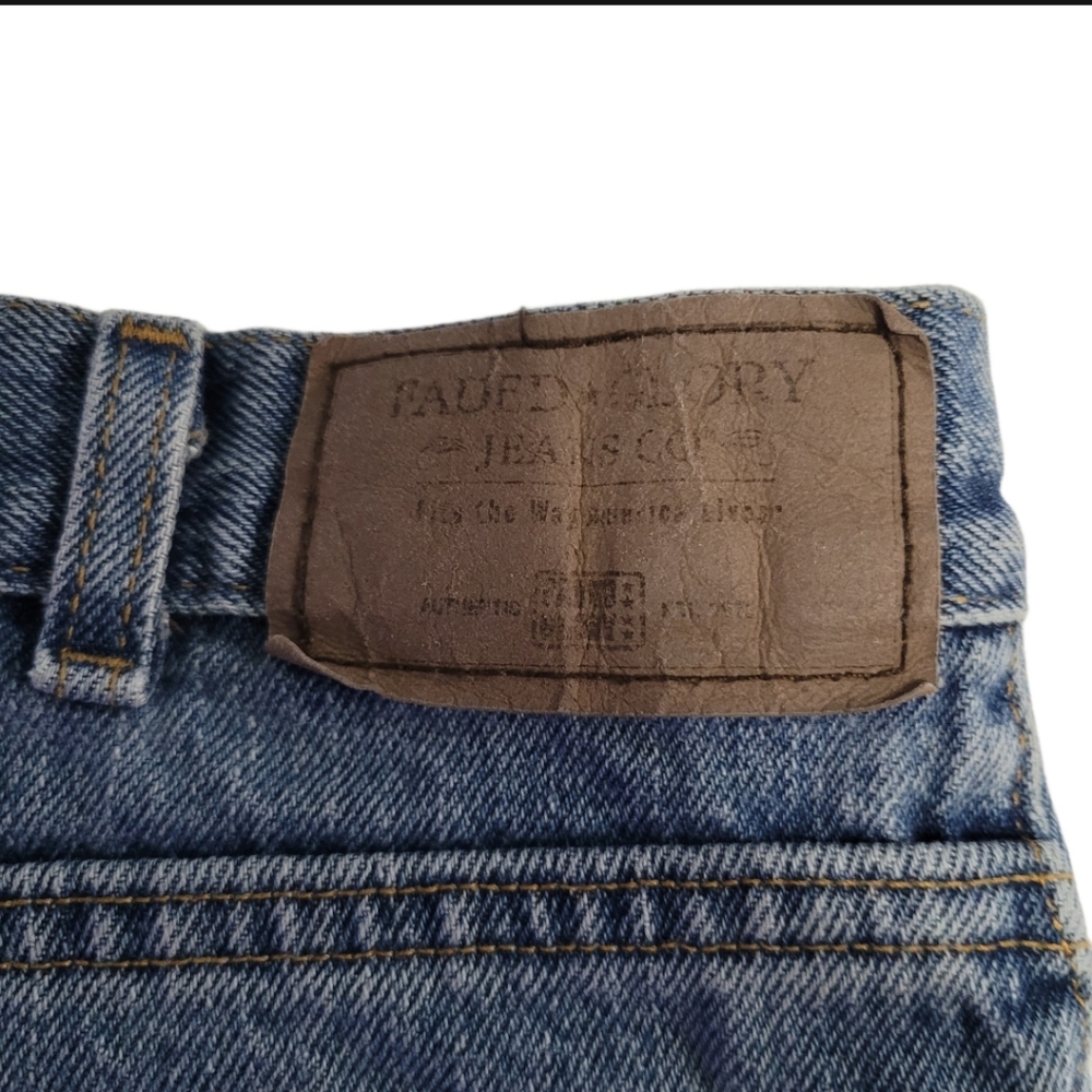 Faded Glory  Vintage  Men's  Relaxed  Jean Shorts  Size 38  Classic 5 Pocket - Picture 4 of 11